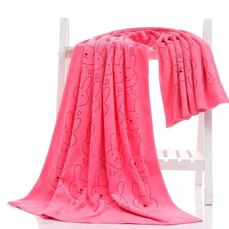 宝宝浴巾吸水软绵2条