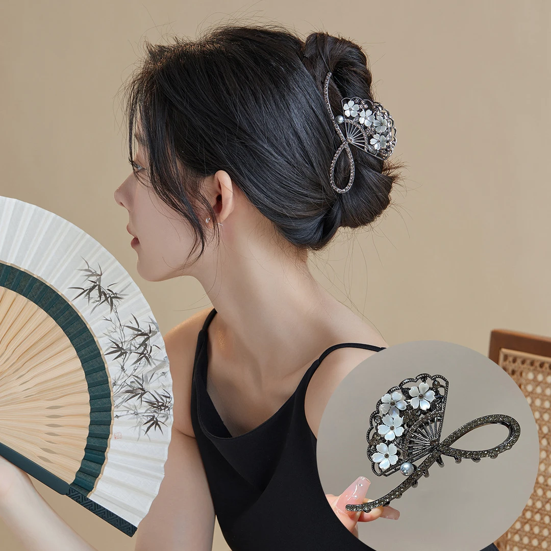 ABB抓夹古风精致新中式优雅鲨鱼夹百搭饰品复古头饰发夹4160670