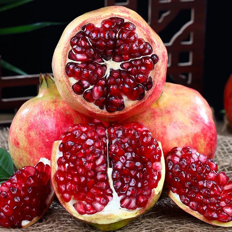 【会理软籽石榴】四川会理突尼斯软籽石榴新鲜水果当季爆甜软籽