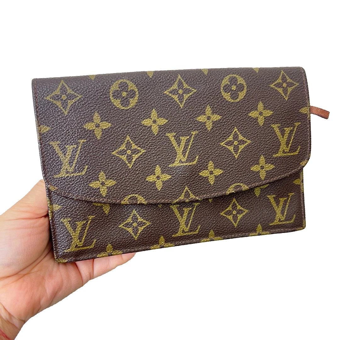 95新 LOUIS VUITTON PARIS llv信封包 20231241经典长款戈雅包