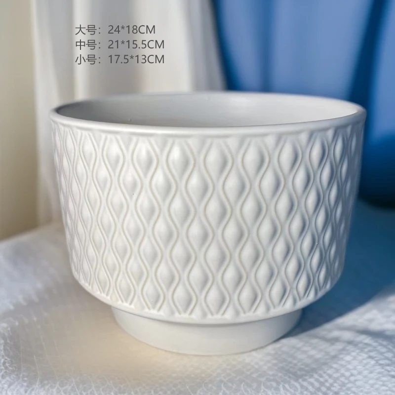 多肉花盆陶瓷花盆直播兰花花盆直播间现场直播卖货大花盆温馨