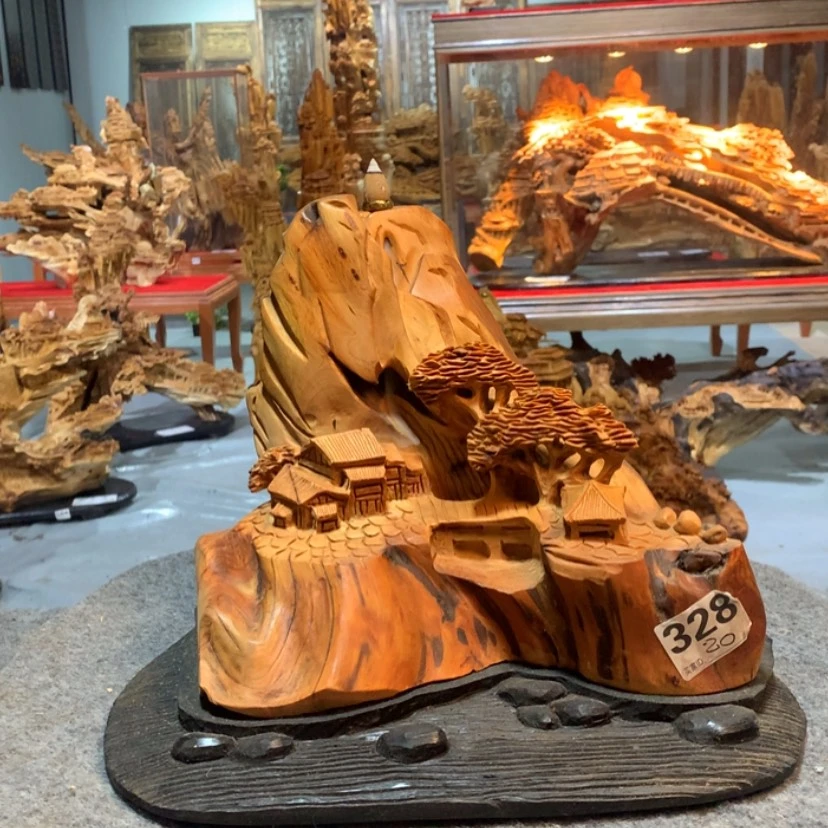 【闪购商品】崖柏根雕