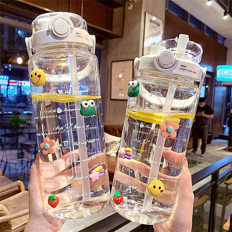 大容量运动水杯装水壶冷水壶凉水壶塑料水瓶凉水杯壶健身便携防摔