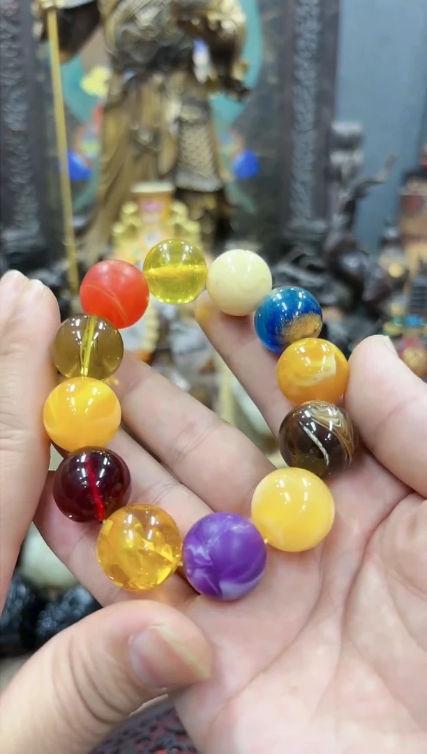 【闪购商品】蜜蜡手链未镶嵌楠专属哈哈哈哈哈