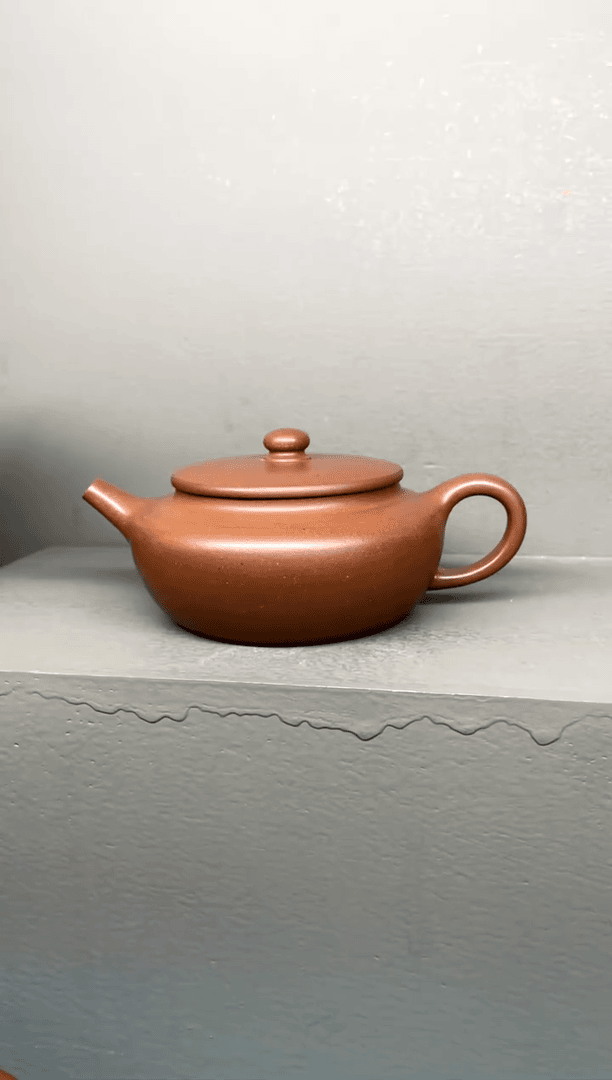 【闪购商品】紫砂茶壶四号井一号泥 扁晨