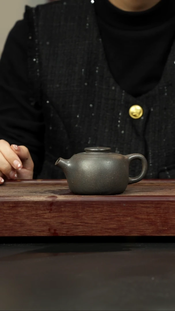 【闪购商品】紫砂茶壶百年岩中泥 巨轮珠