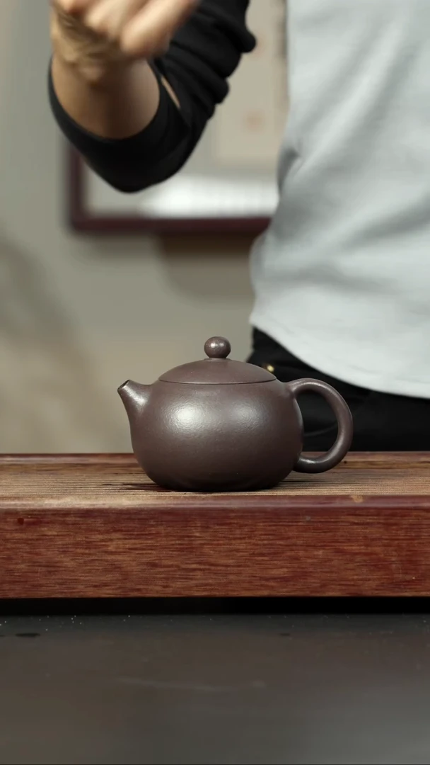 【闪购商品】紫砂茶壶千禧紫泥 西施