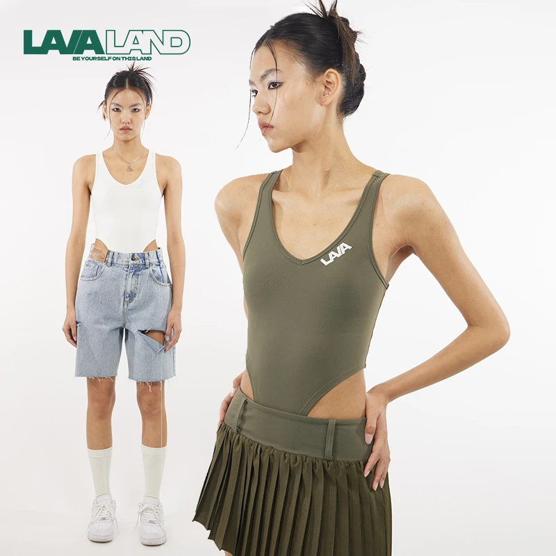 【斜方肌消失】LAVALAND显瘦连体背心