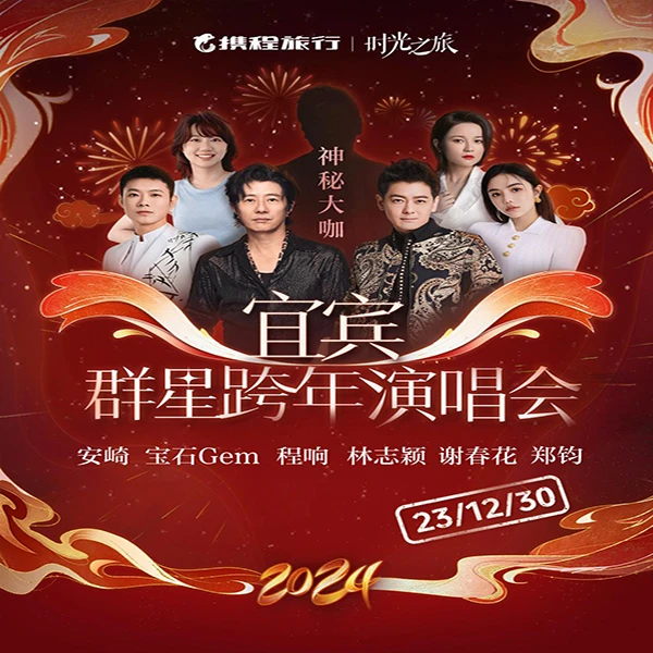 【宜宾】「林志颖/郑钧/宝石Gem」时光之旅·2024宜宾群星跨年演唱会