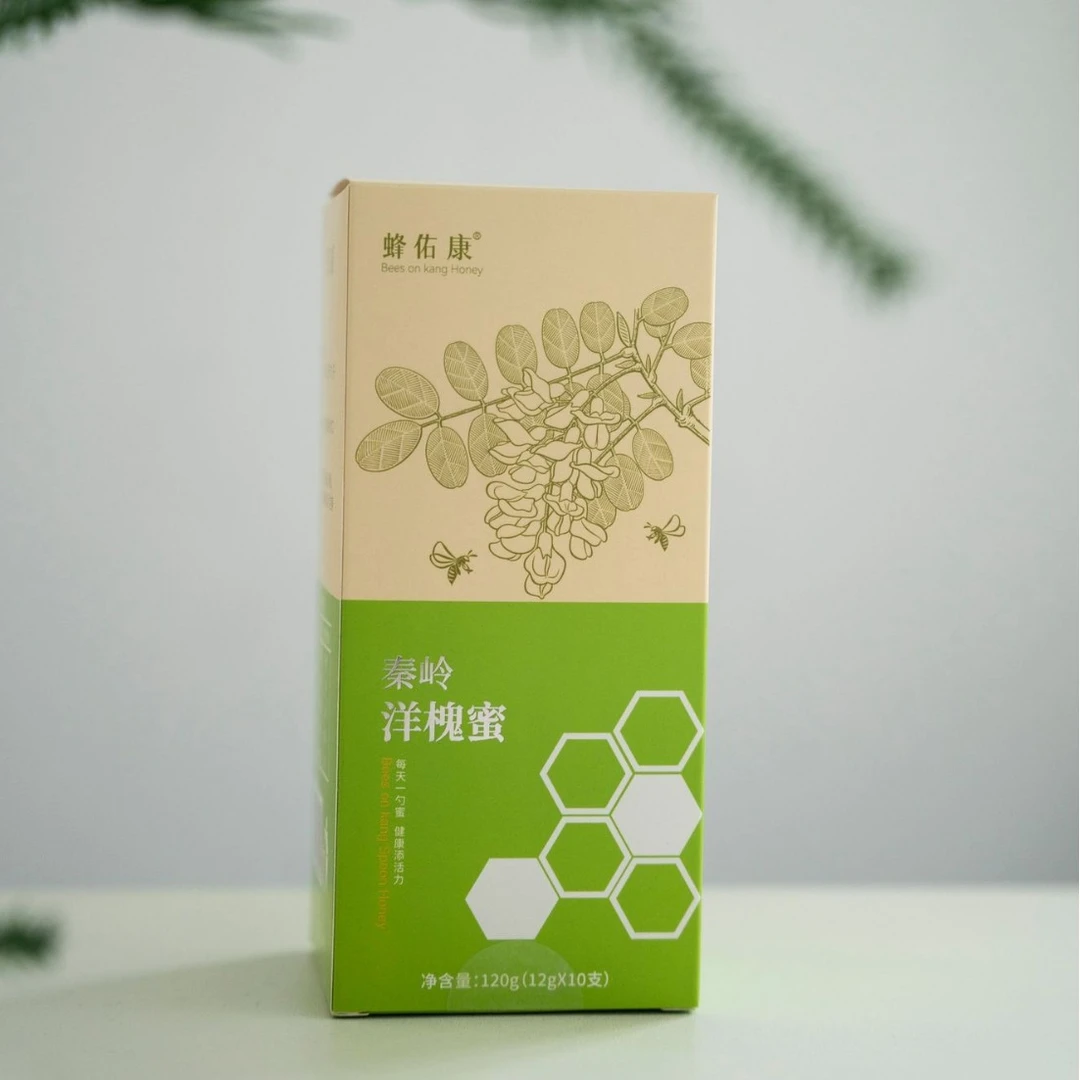 洋槐勺子蜂蜜10支装优质优品食用健康调味冲泡