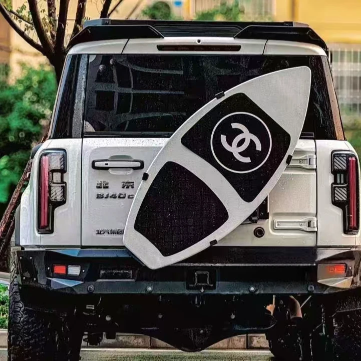 坦克300/400/500/牧马人/福特烈马/212车载后挂冲浪板越野改装