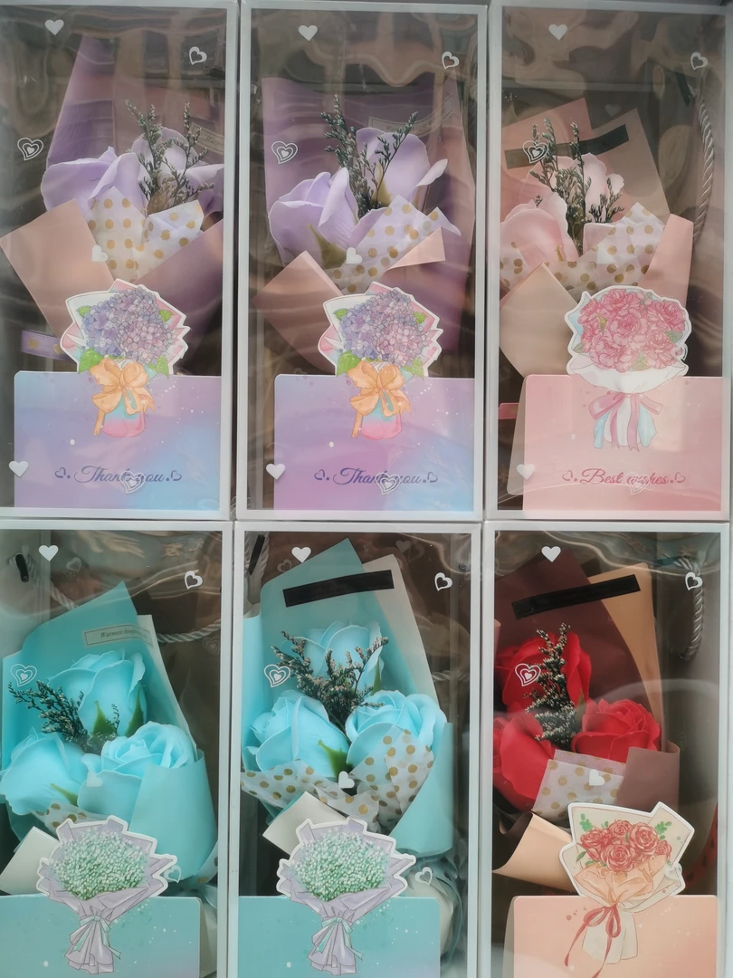 文具礼品103C皂花一单两大盒12束
