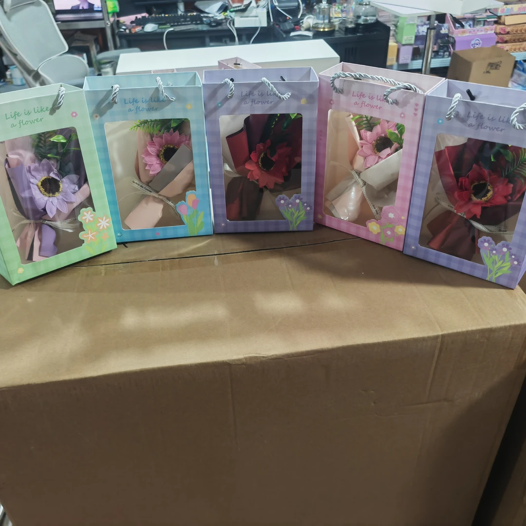 文具手提袋花束到手10盒