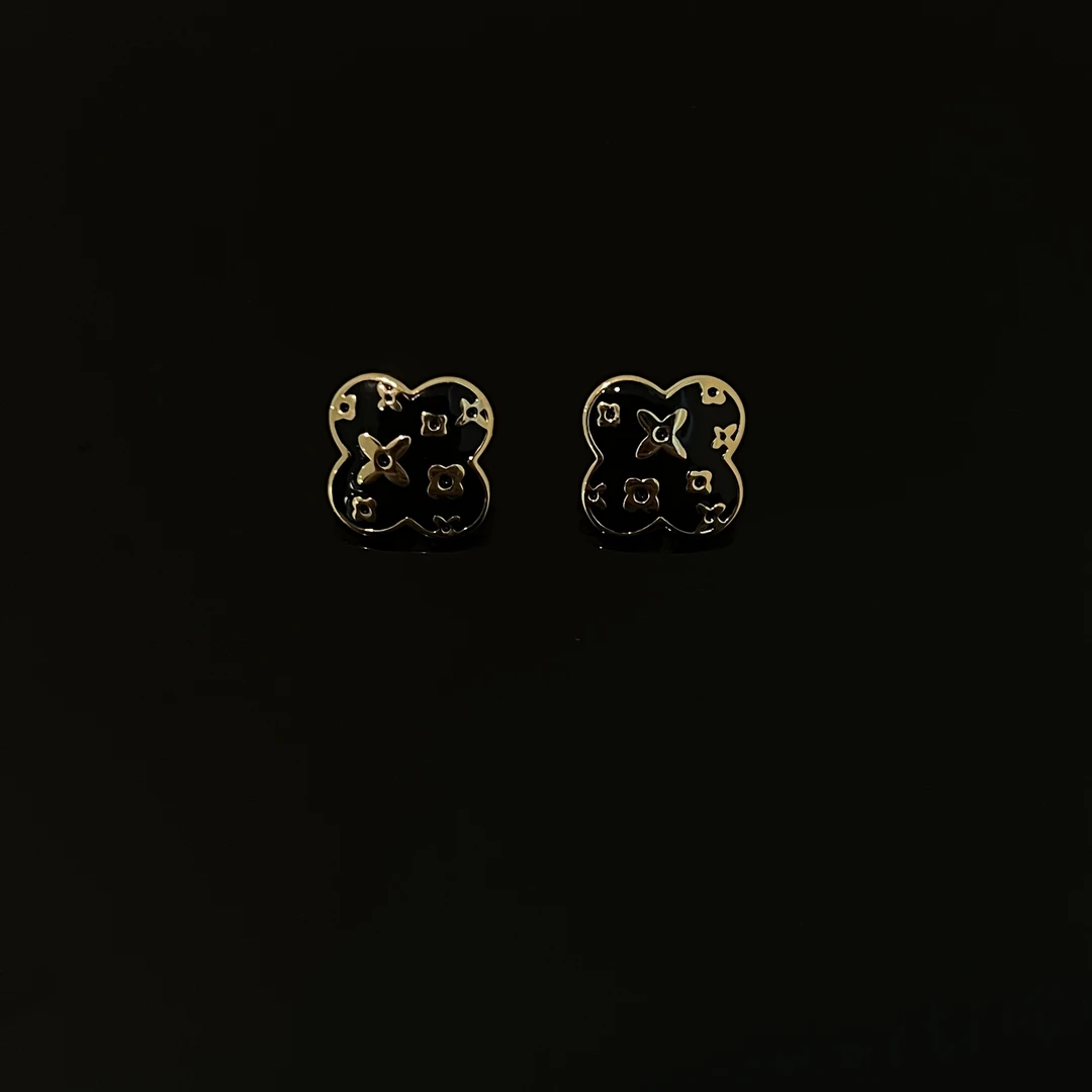 铜合金耳饰 130922时尚潮流涂鸦款耳钉