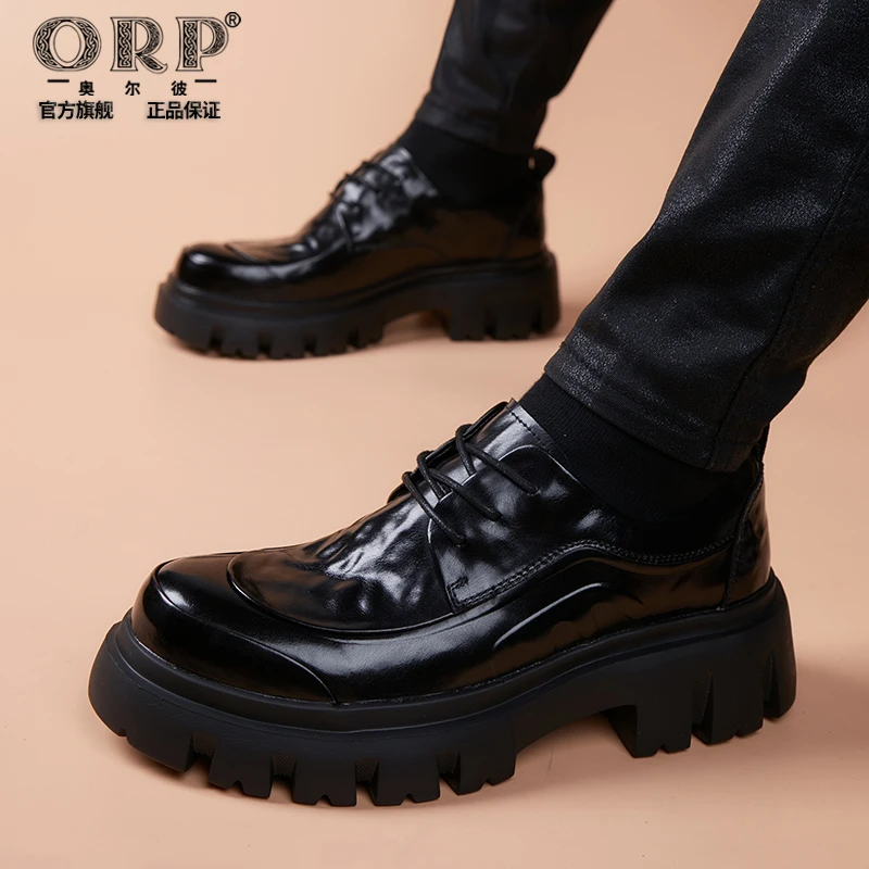皮鞋男士商务正装休闲皮鞋英伦风轻奢商务正装男鞋休闲时尚皮鞋男