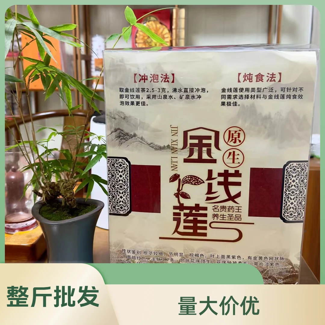 金线莲整株干品正宗红霞金线莲福建南靖林下原生态种植批发零售