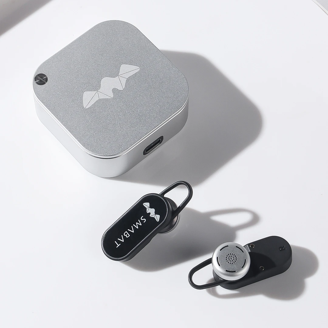 smabat模块化蓝牙耳机S2 pro 小蝙蝠科技舒适开放式游戏运动续航