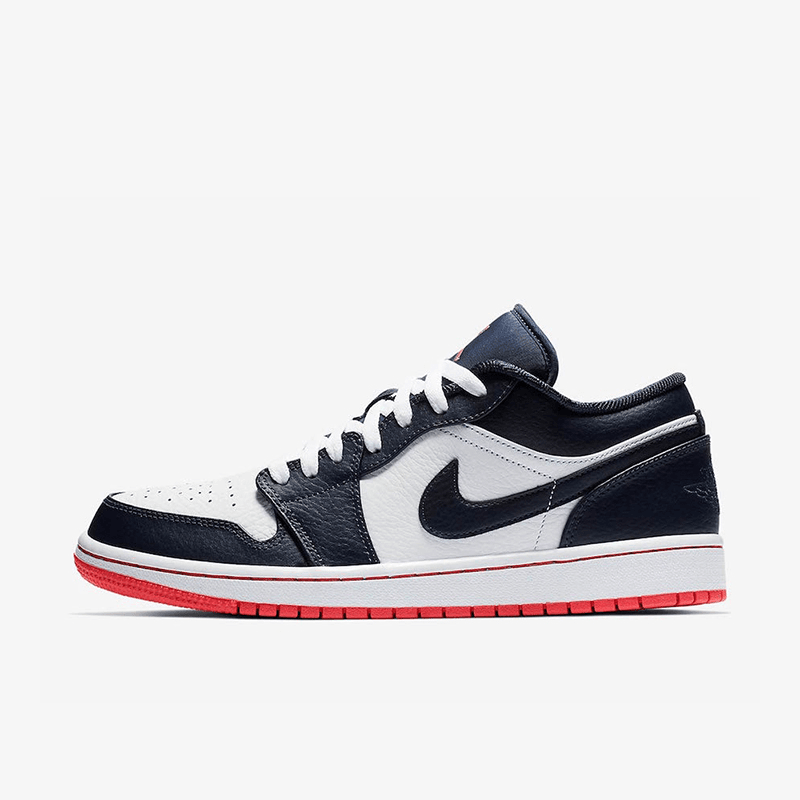 Air Jordan 1 Low AJ1午夜蓝 男款 低帮轻便休闲篮球鞋553558-481