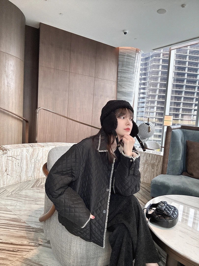 BETTER JOELAY -【伦敦街头】时尚翻领外套棉服时尚休闲通勤XL0046