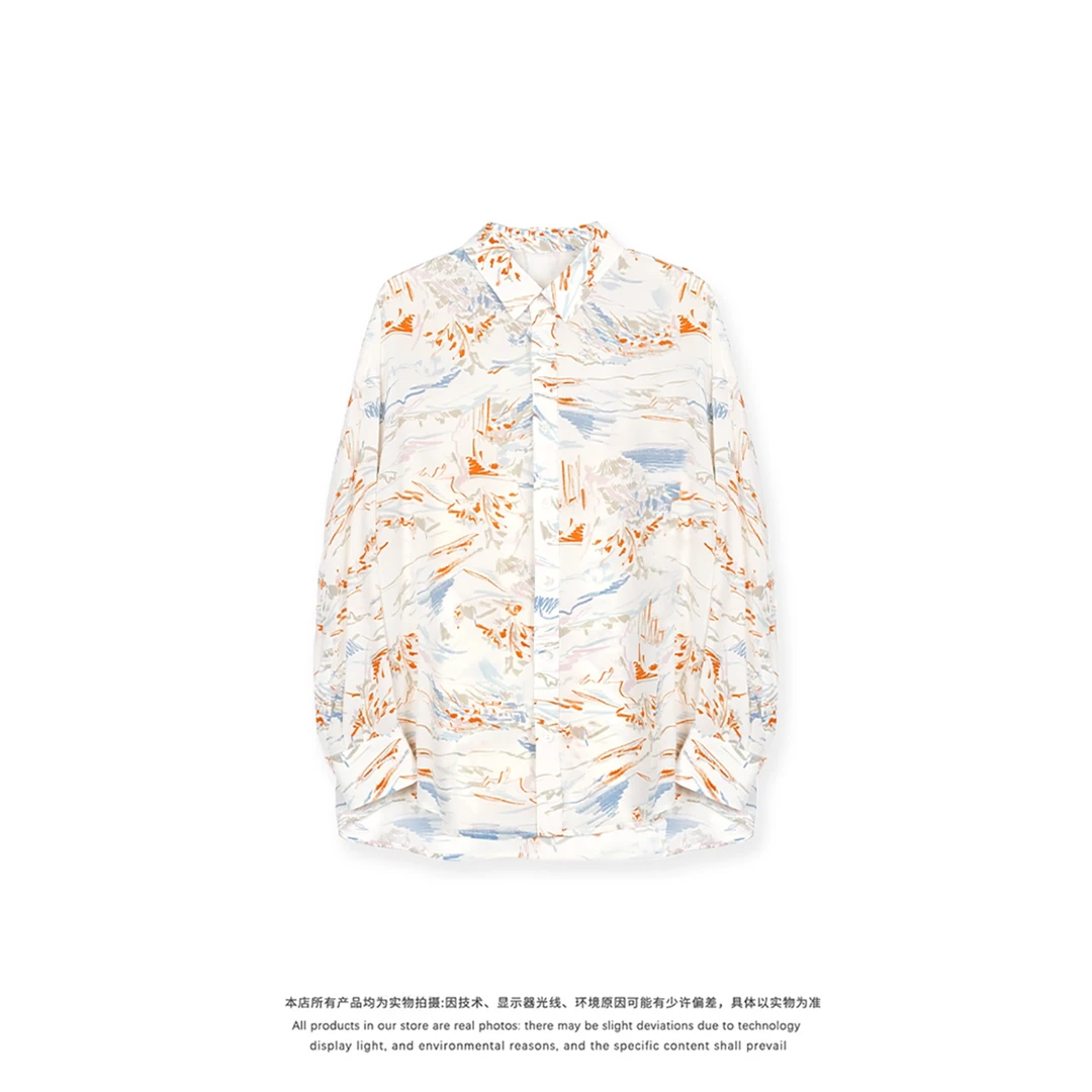 新款桑蚕丝衬衫  QHX-0316