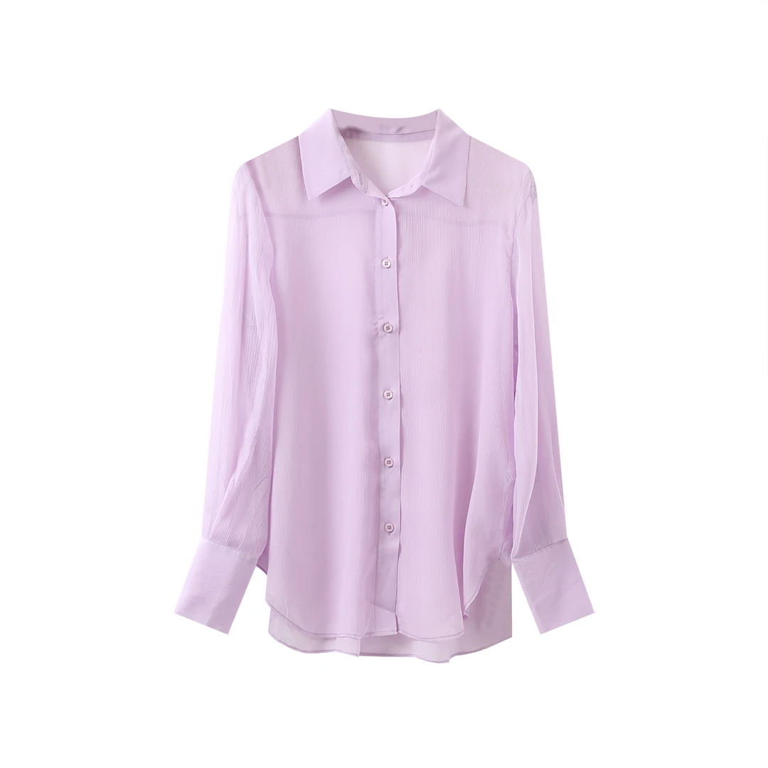 新款桑蚕丝衬衫   YJHY-H851304衬衣