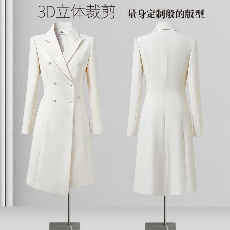 西装连衣裙女春季时尚优雅高级感艺考播音主持人正装演讲面试职业