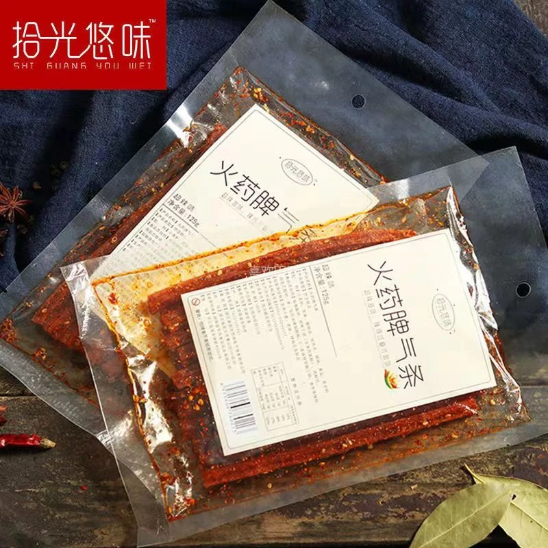 【京东发货】拾光悠味火药脾气条超辣爆辣湖南特产休闲解馋辣味零食