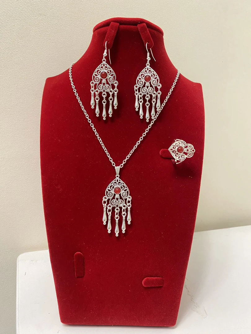 合金项链 民族风三件套07