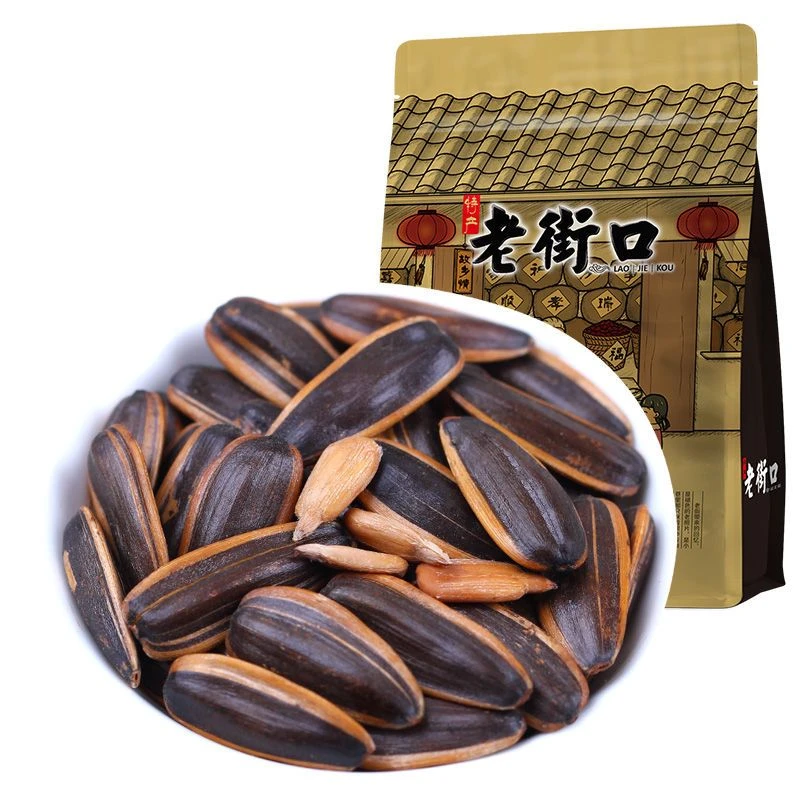 老街口瓜子400g袋装焦糖奶油五香山核桃葵花籽办公室零食学生宿舍