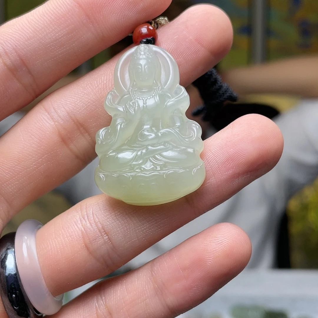 和田玉珠宝半成品未镶嵌
