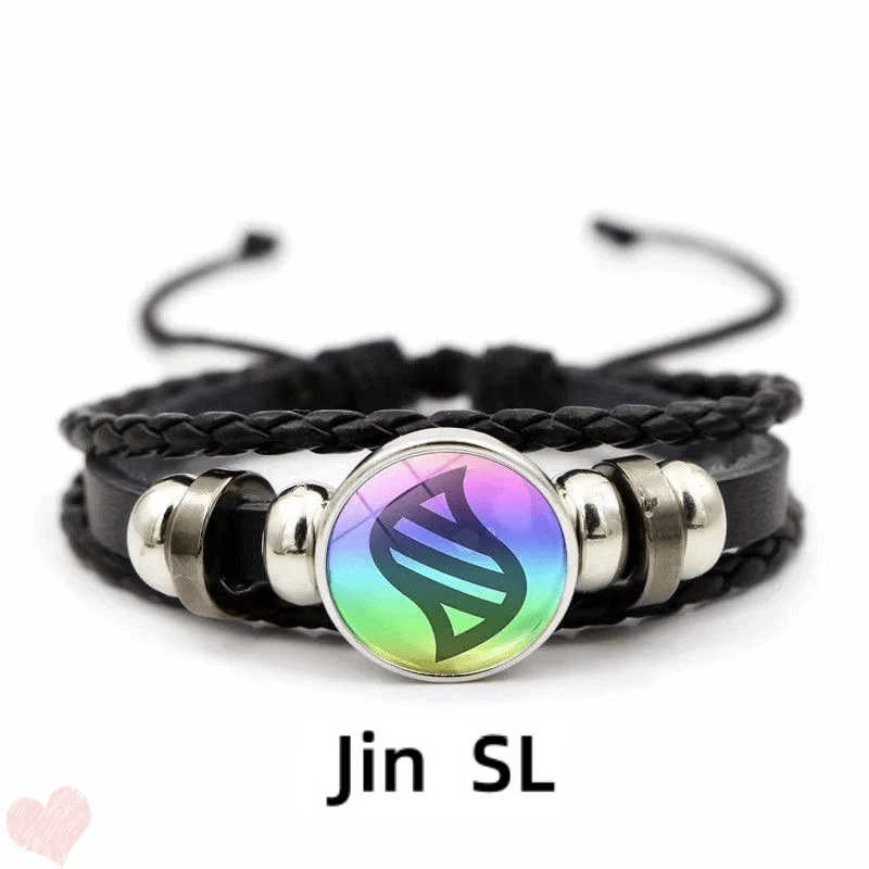 非金属皮质手链 Jin SL 手链口袋妖怪皮革手链可梦皮卡鼠手工编织