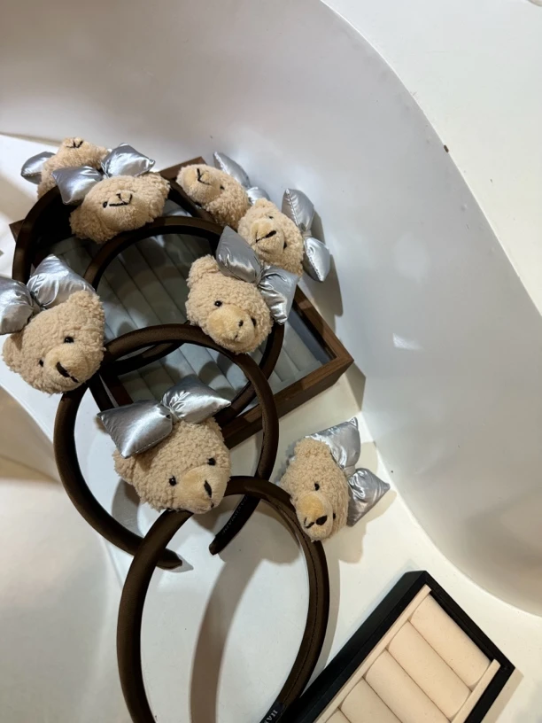 熊头发箍可爱卖萌神器