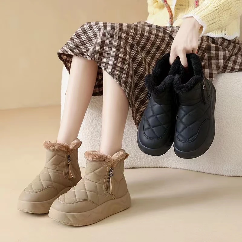 170真皮轻底加厚雪地靴(建议拍大一码)