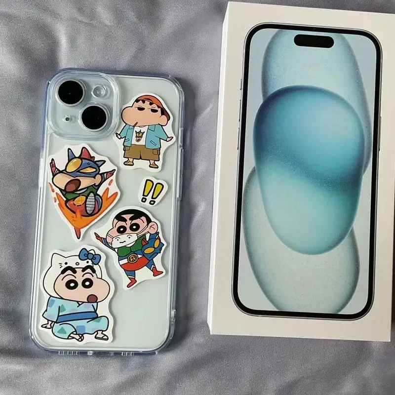 可爱超人小新iPhone14/15promax手机壳xs全包式11/12透明xs/x软8p