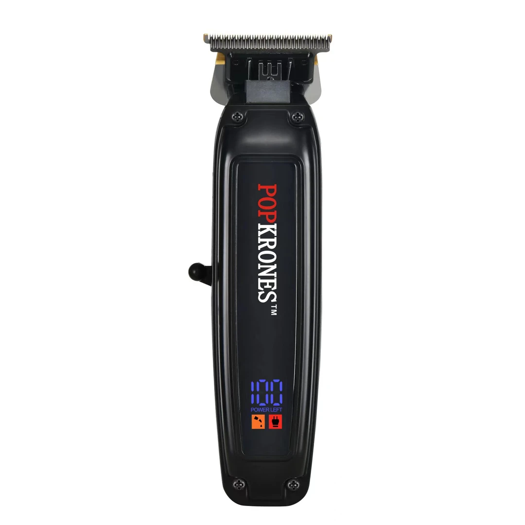 POPKRONES雕刻推剪S58修边推白发廊发型师专业专供理发器显示屏