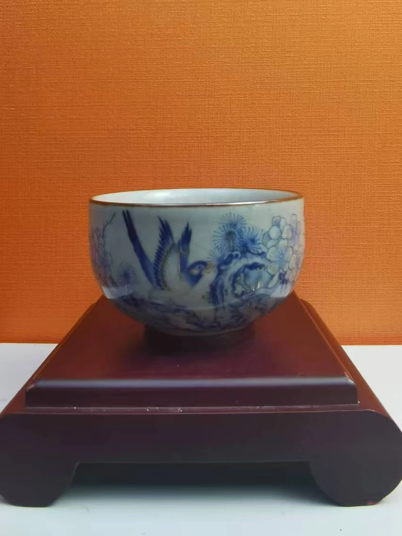 喜上眉梢主人杯茶杯水杯品茗杯陶瓷杯喝茶喝水q