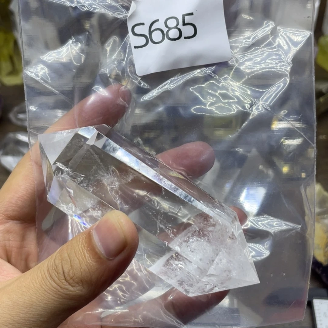 水晶水晶摆件柱体球体未镶嵌