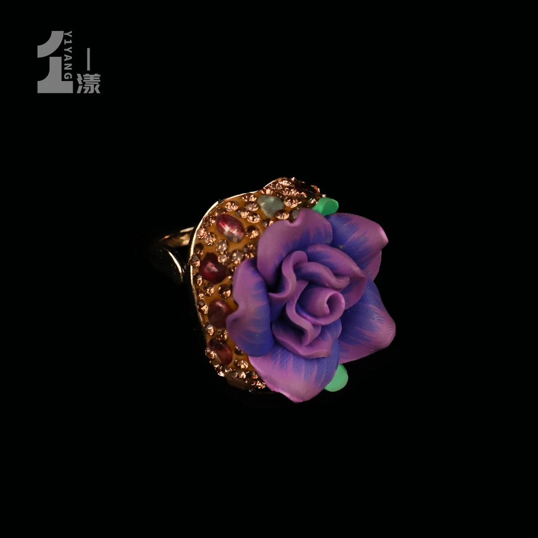 合金树脂戒指 【刀刀专享】Violet |佛罗伦萨老奶奶意式工艺戒指