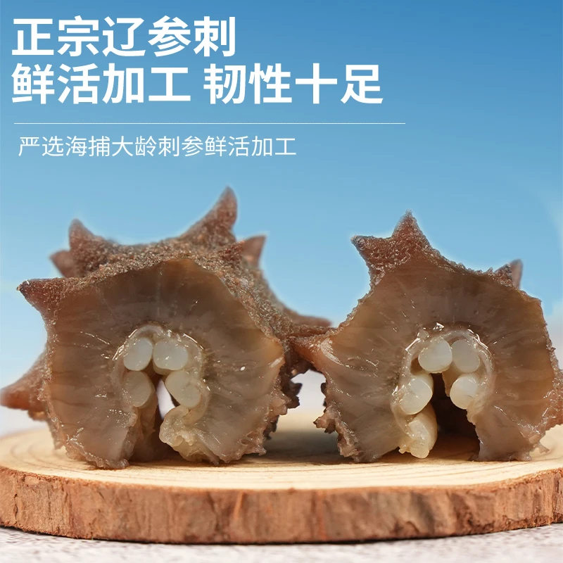[优蓝海]4-6头、鲜食海参、口感Q弹、大连活参泡发25年春参