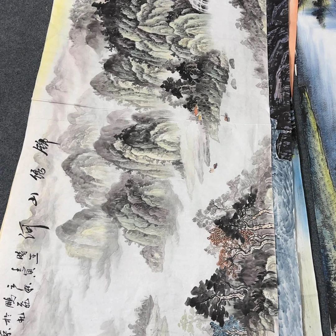 【闪购商品】书法盛**花字画