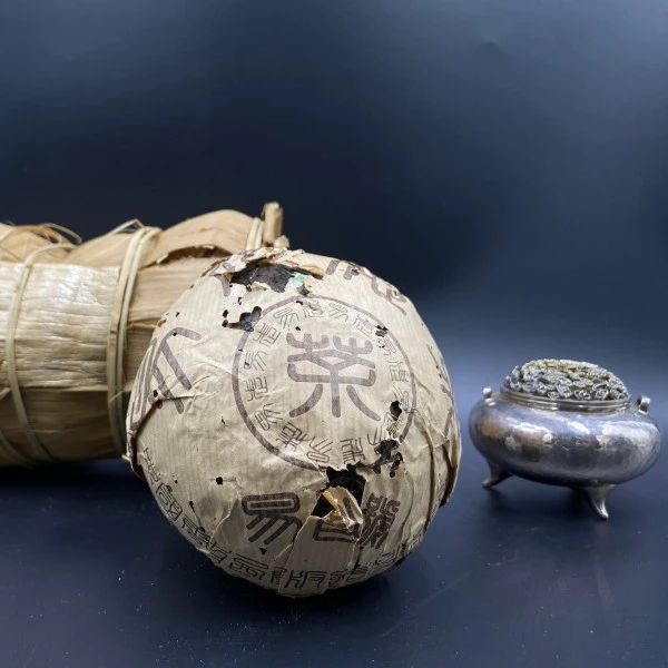 2003昌泰易昌号沱500g沱茶骨灰级茶友喜好易武野韵沱茶仓储超干