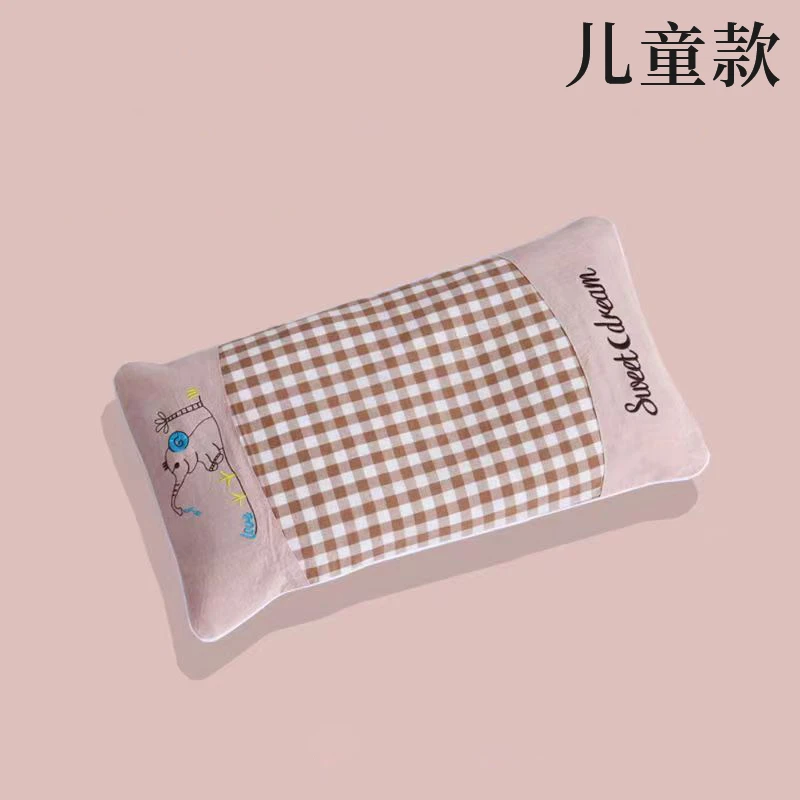 【儿童款枕头】柏籽壳枕头/枕芯填充物 好睡眠白变黑 儿童枕吸汗