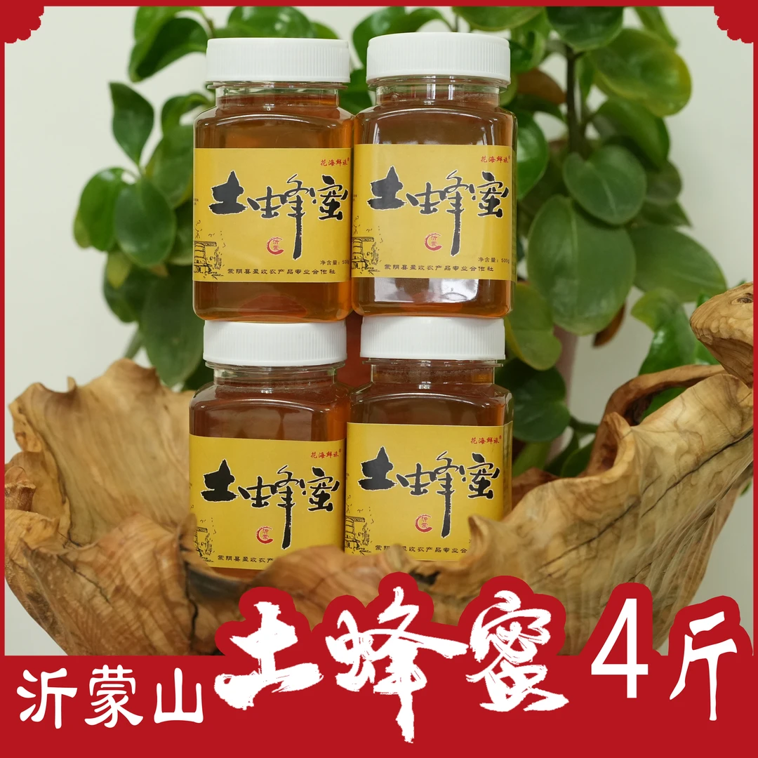 沂蒙山土蜂蜜4斤，