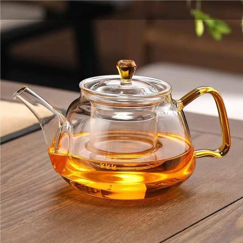 手工烧水茶壶大容量玻璃茶壶茶具大号煮茶器耐热加厚泡壶可电陶炉