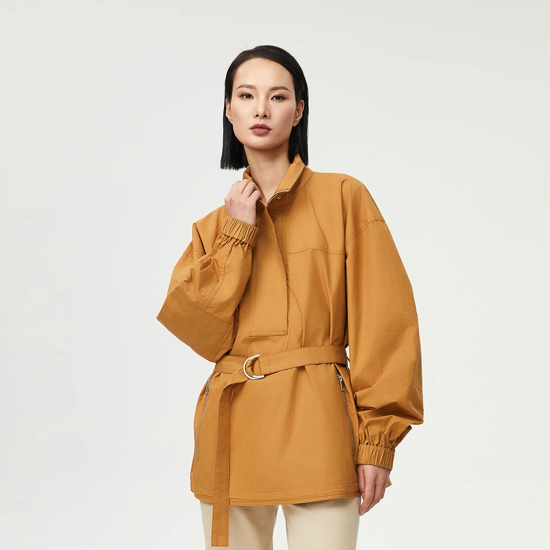 璇知物「Xuan」古城外套 气质时尚休闲秋季女外套王璇原创设计