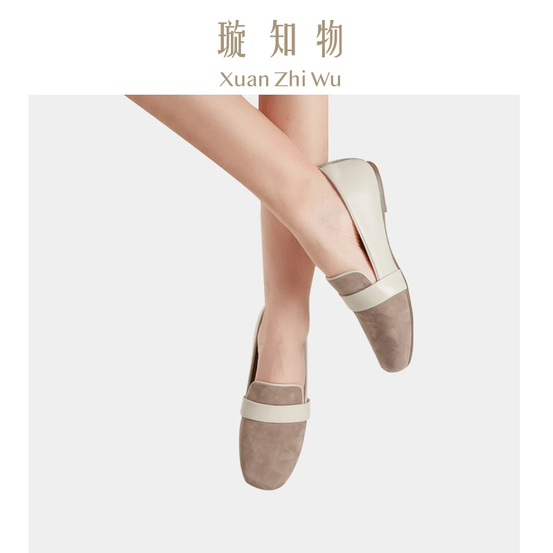 璇知物贵族鞋王璇原创设计女鞋法式复古轻奢优雅无龄减龄简约休闲