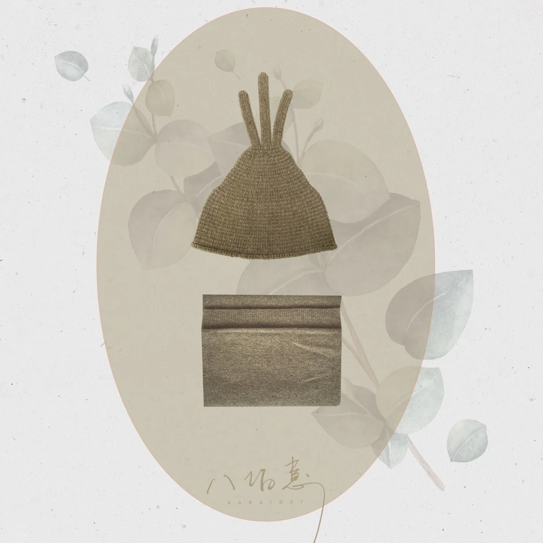 璇知物「八佰惠」兰德尔针织ins围巾帽 成人舒适王璇原创设计