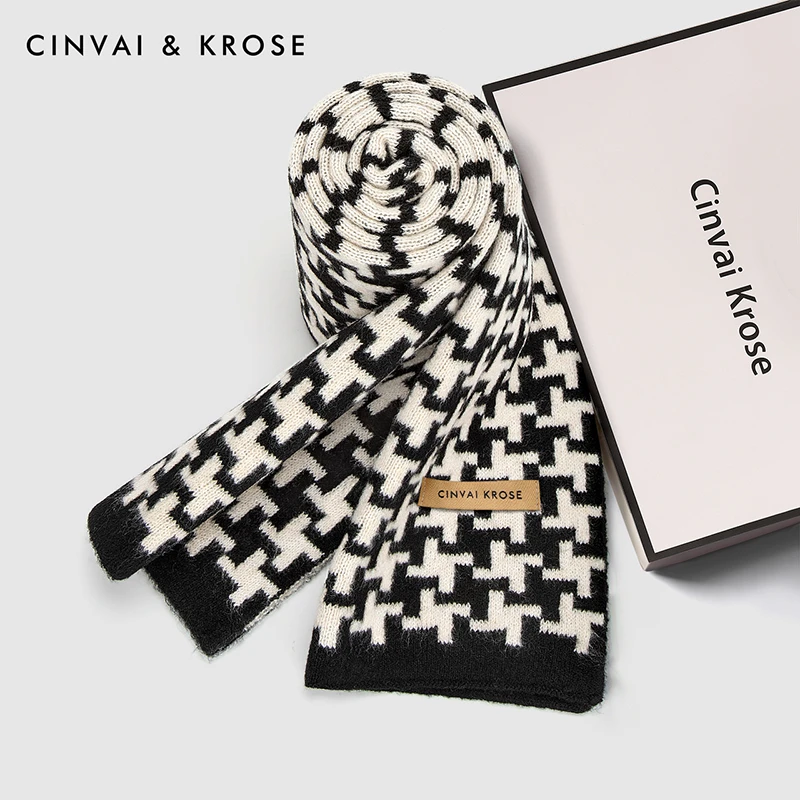 【CinvaiKrose官方正品】韩版围巾女2025新款秋冬加厚高级感围脖