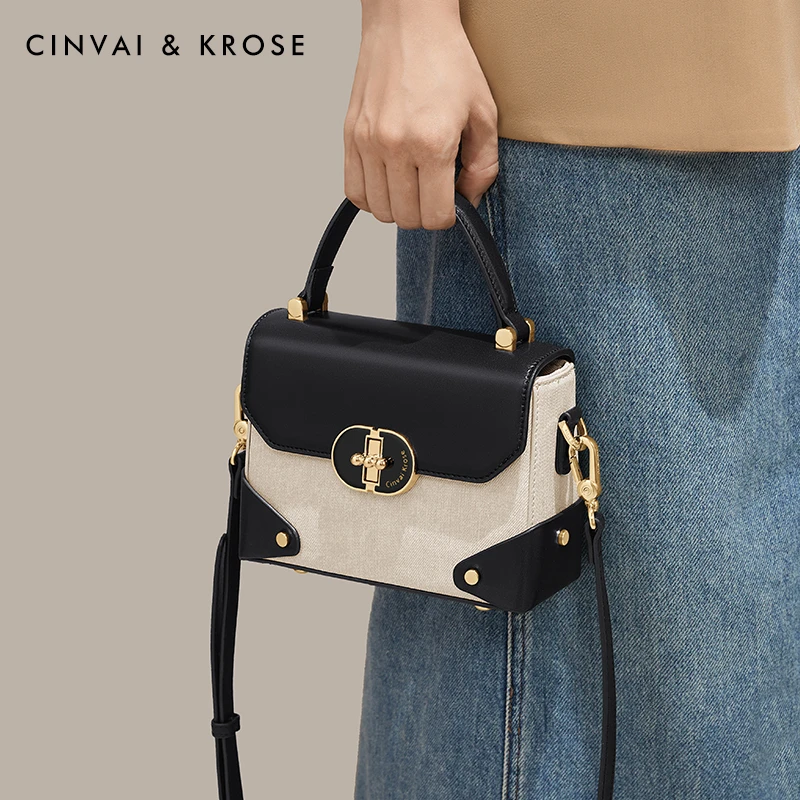 【CinvaiKrose官方正品】包包女式2025新款单肩斜挎包小方包手提包