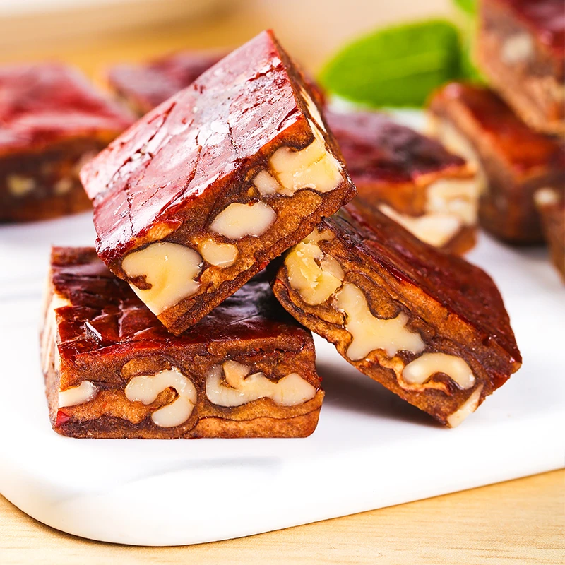 大枣夹核桃糕 1斤袋装新鲜优质真空营养酥脆方便皮薄枣仁派